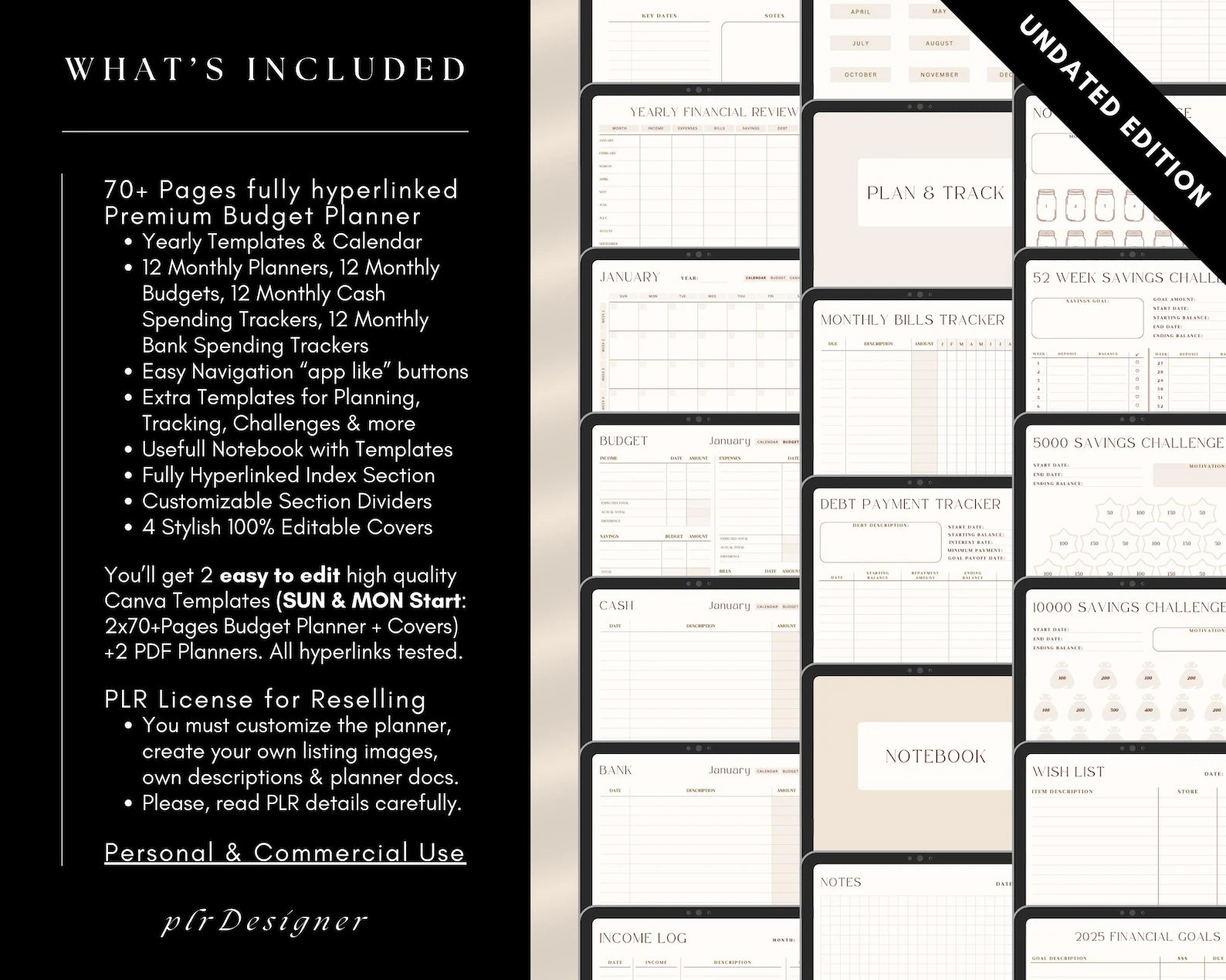 Premium King365 Planner
